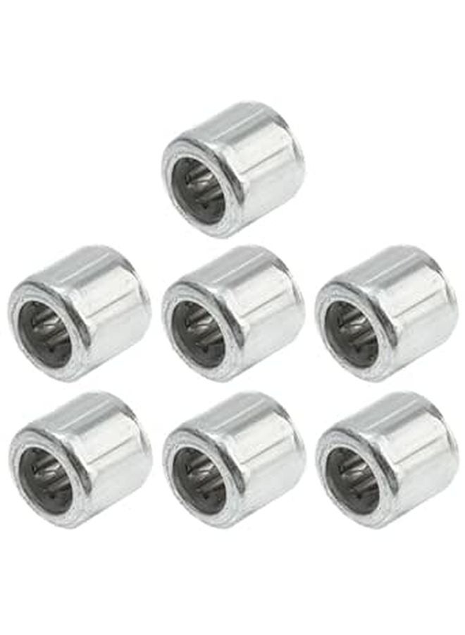 7 Pcs Stainless Steel Needle Thrust Bearing Open End Axial Roller High Load Heat Resistant - Image 1