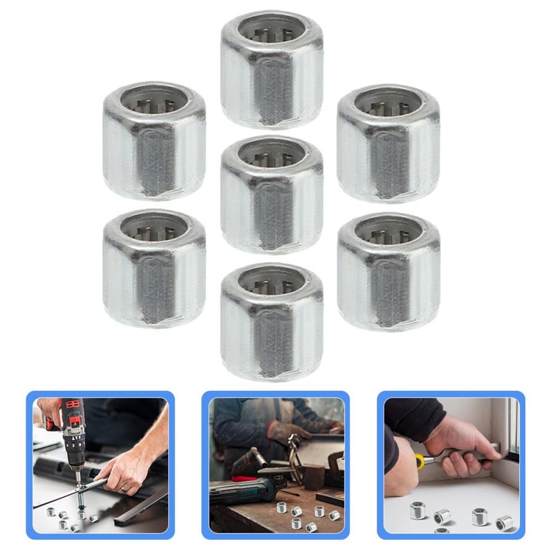 7 Pcs Stainless Steel Needle Thrust Bearing Open End Axial Roller High Load Heat Resistant - Image 3