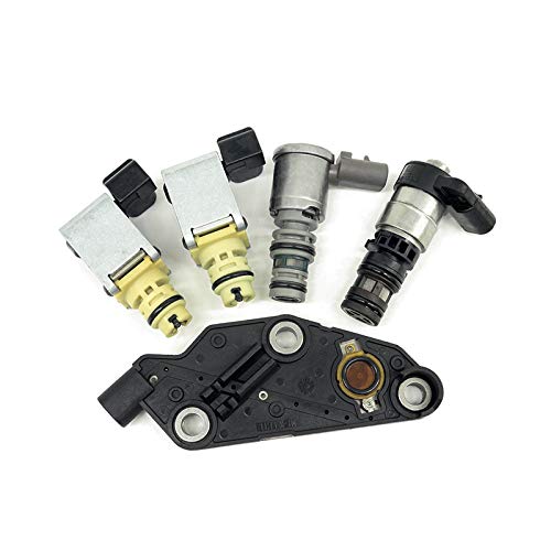 GJ 4T65E Transmission Master Solenoid Kit Set Replacement EPC Shift TCC for GM TCC & PWM Downshift Solenoid Manifold Pressure Switch Compatible With GM & Buick & Chevrolet & Pontiac - Image 1