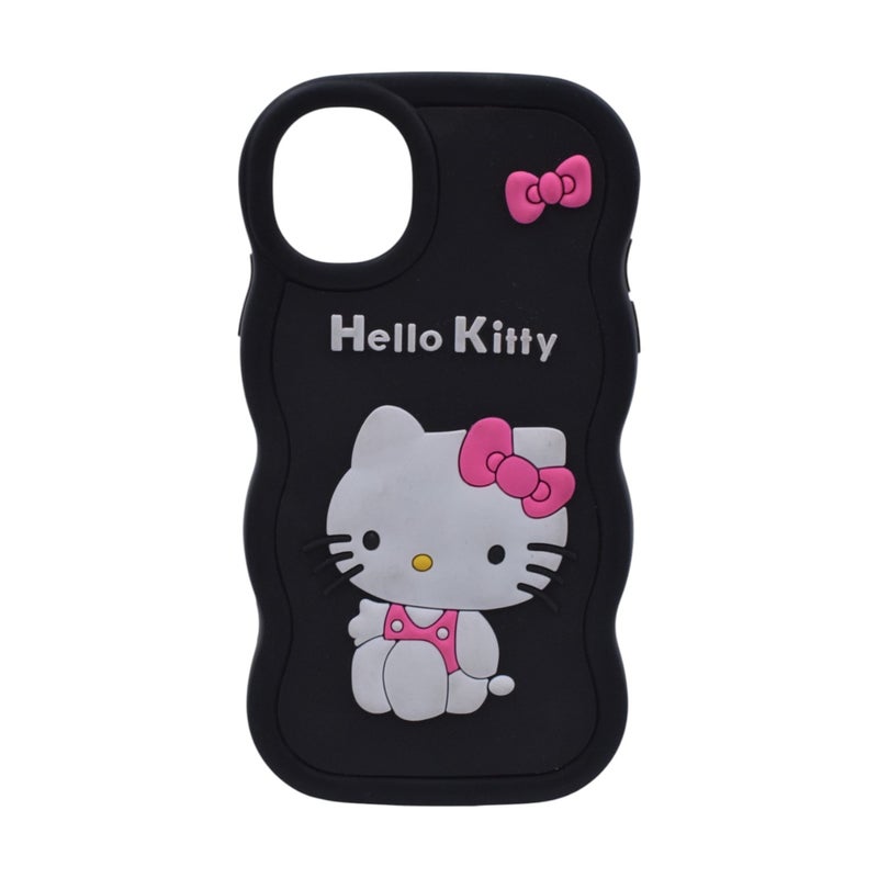 Hello Kitty Plastic Back Cover For Apple iPhone 11 - Multicolour - Image 1