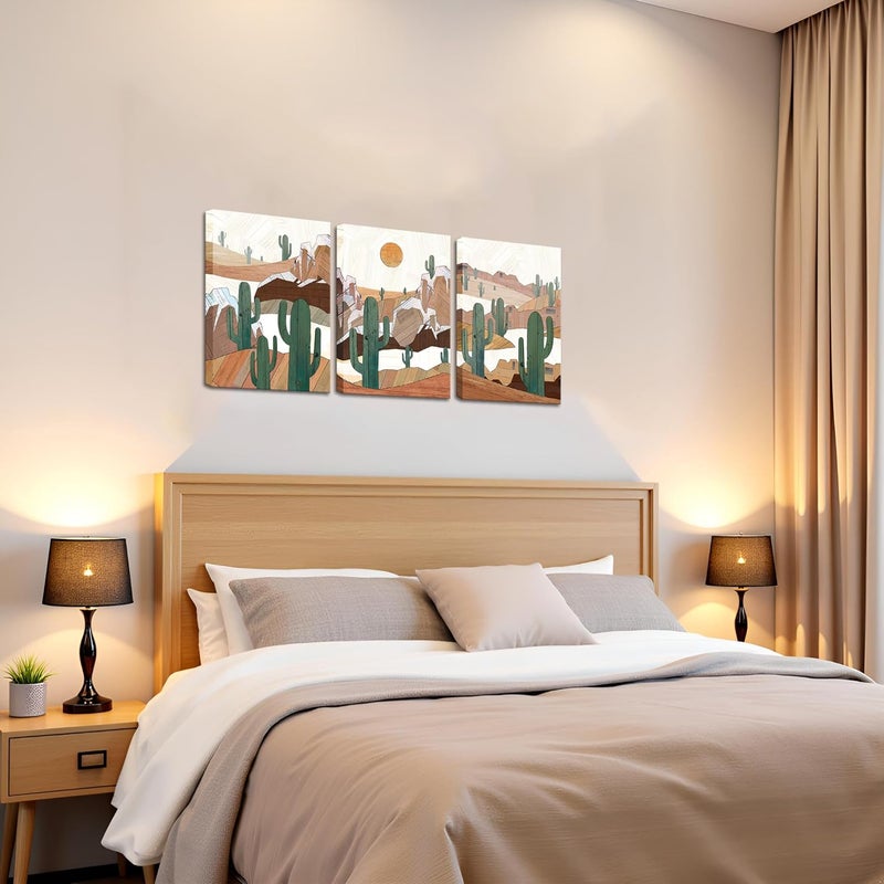 RnnJoile Boho Desert Wall Art Set - Image 2