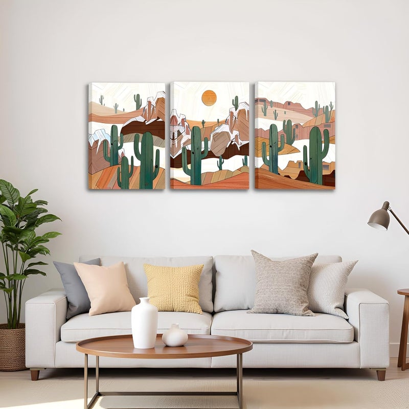 RnnJoile Boho Desert Wall Art Set - Image 5