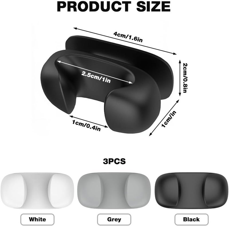 HASTHIP Globally popular universal design ® Rice Paddle Holder - 3 pcs Stand Rest Self Adhesive Mount Spoon Holder Storage Organizer Clip Spoon Stand for Rice Spatul Market multi-use trusted quality - Image 2