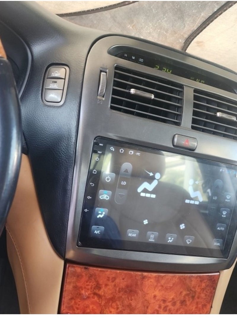 رايموس ستيريو سيارة أندرويد لكزس LS430 AC Up 2001 2002 2003 4 جيجا بايت رام دعم Apple Carplay Android Auto Wireless QLED شاشة تعمل باللمس DSP Bluetooth AHD كاميرا مضمنة دعم بطاقة SIM - Image 2