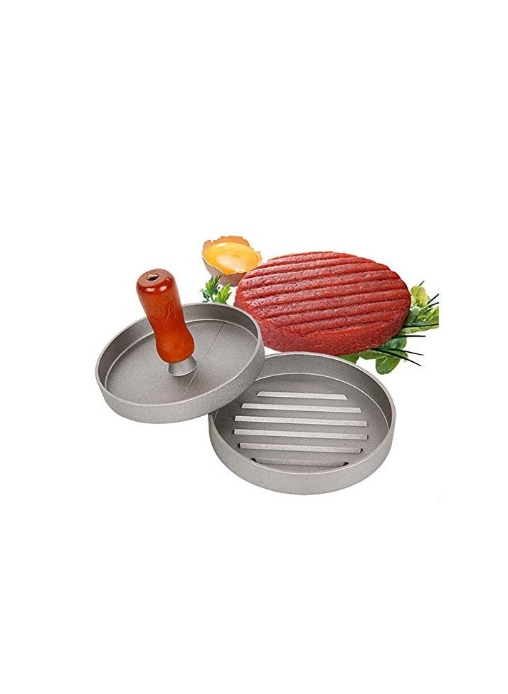 Hoasis Home kitchen hamburger meat press, making round meat patty pressing mold, creative breakfast patty maker - Image 5