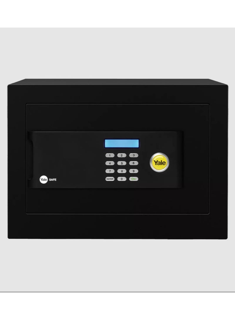 Yale Digital Medium Home Safe 20.5L  Motorised Bolts & Keypad + Key Override YSB/250/EB1  - Image 1