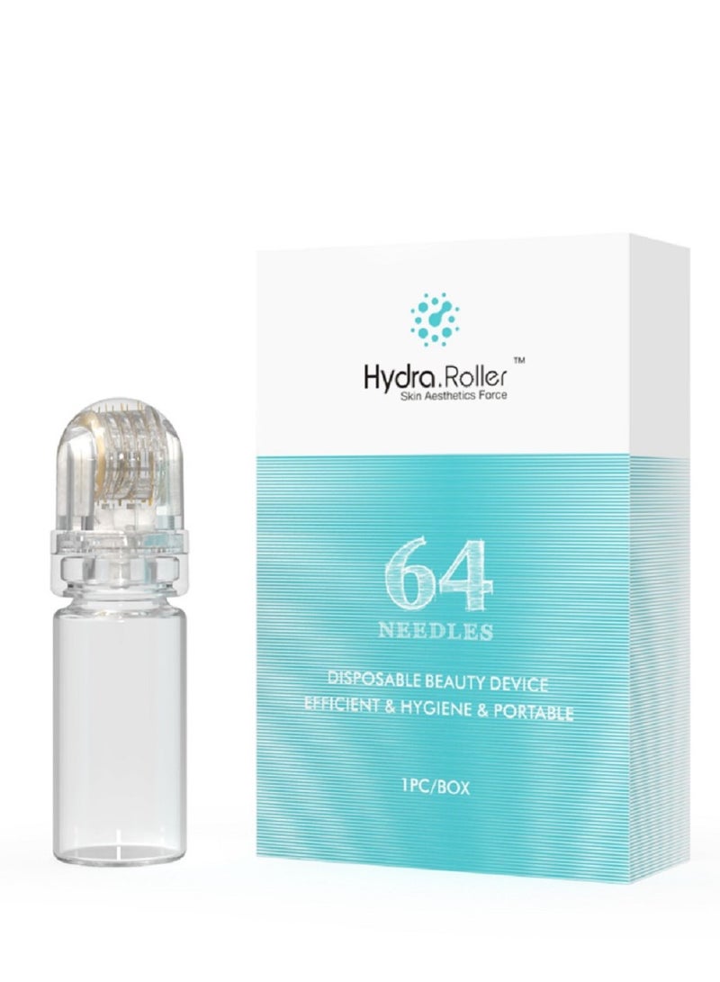 hydra 64Pin Hydra Derma Roller Skin Care 1.0mm - Image 1