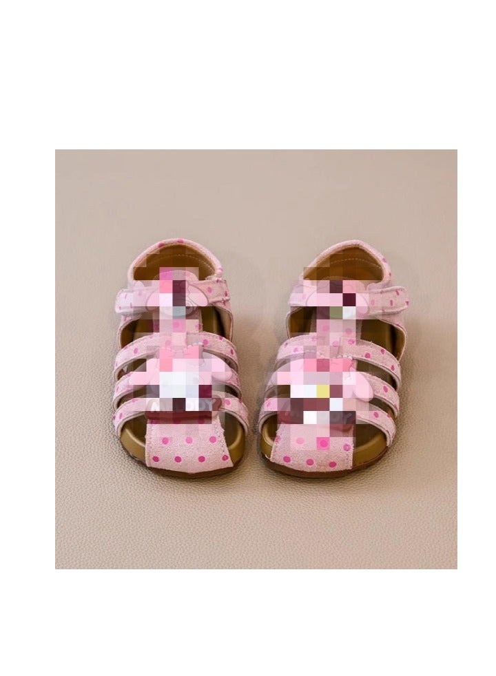 Children's Cartoon Soft soled Anti Slip Princess Sandals - Image 3