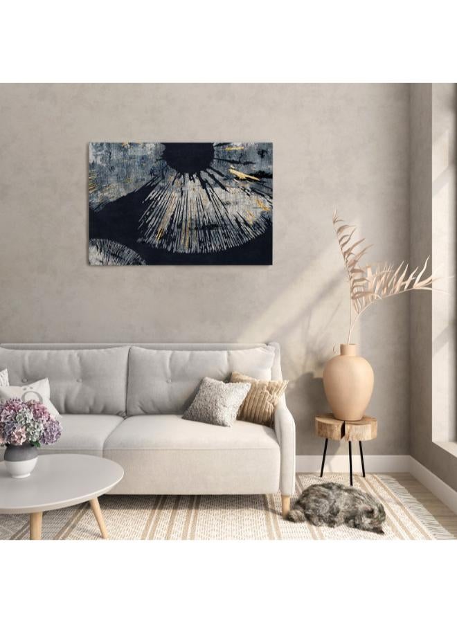Home Gallery Abstract art gold watercolour-Printed canvas wall art - Image 1