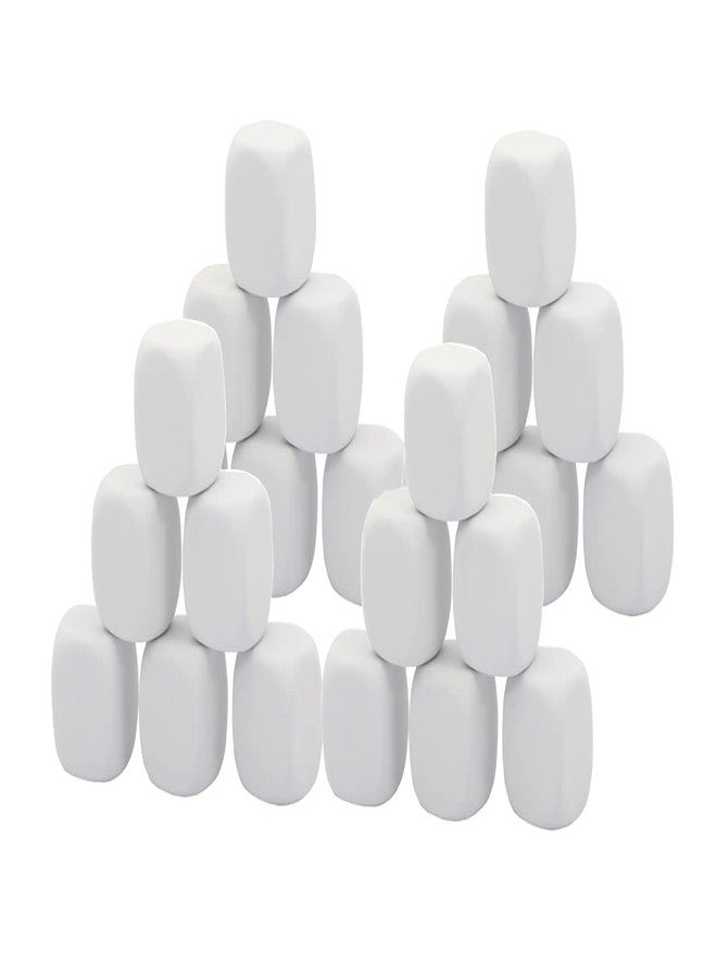 Qidiwin White EVA Foam Dices for Kids Graffiti, Building Blocks,Creative Painting,24PCS - Image 1