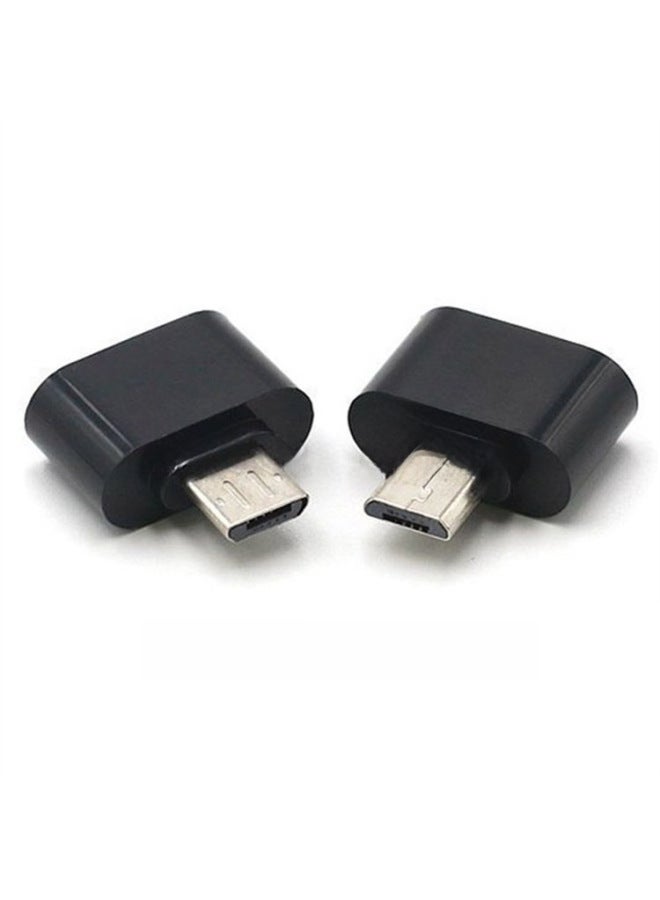 Android Mobile Phone OTG Adapter OTG Adapter Mobile Phone U Disk Tablet Mini Card Reader-Interface Form:Pearlescent Bag  - Image 2