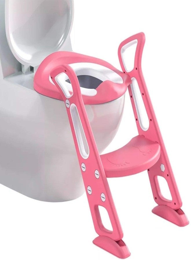 LAFILLETTE Lightweight Foldable Baby Potty Training Chair For Indoor And Outdoor Use (LIGHT PINK) - Image 1