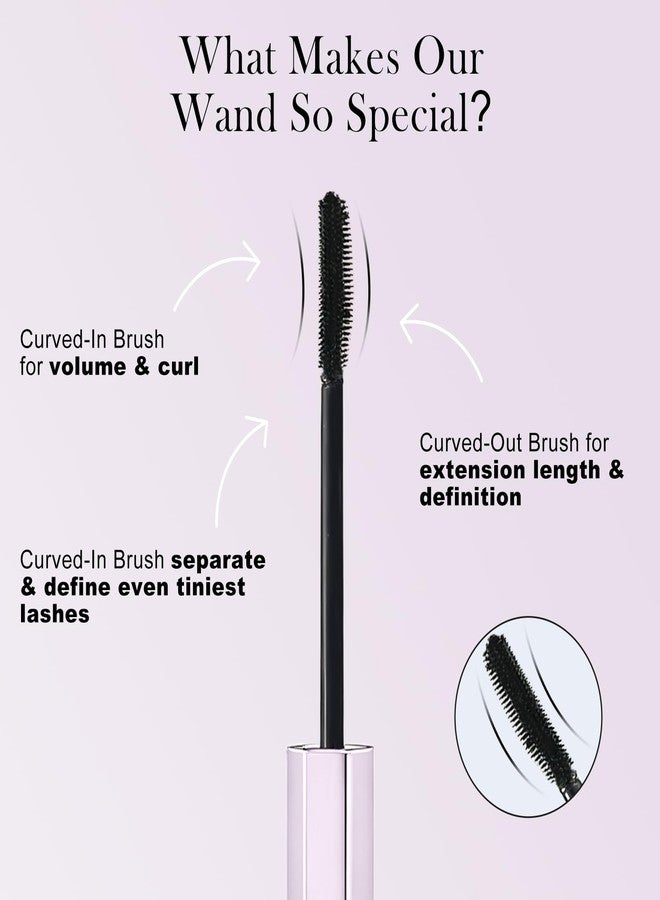 Okerker Brown Mascara for Fine Short Lashes & Mature Women, Natural Curling &Length - Image 3