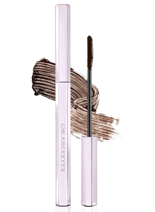 Okerker Brown Mascara for Fine Short Lashes & Mature Women, Natural Curling &Length - Image 1