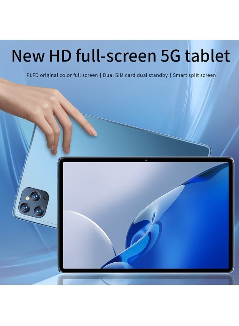 Umiio 10.1-inch Android Tablet with Dual SIM 5G & WiFi | 6GB RAM 128GB ROM Expandable | Optimized for Gaming & Music | HD Display, Long Battery, Dual Camera, Lightweight Smart Tab – Grey - Image 2