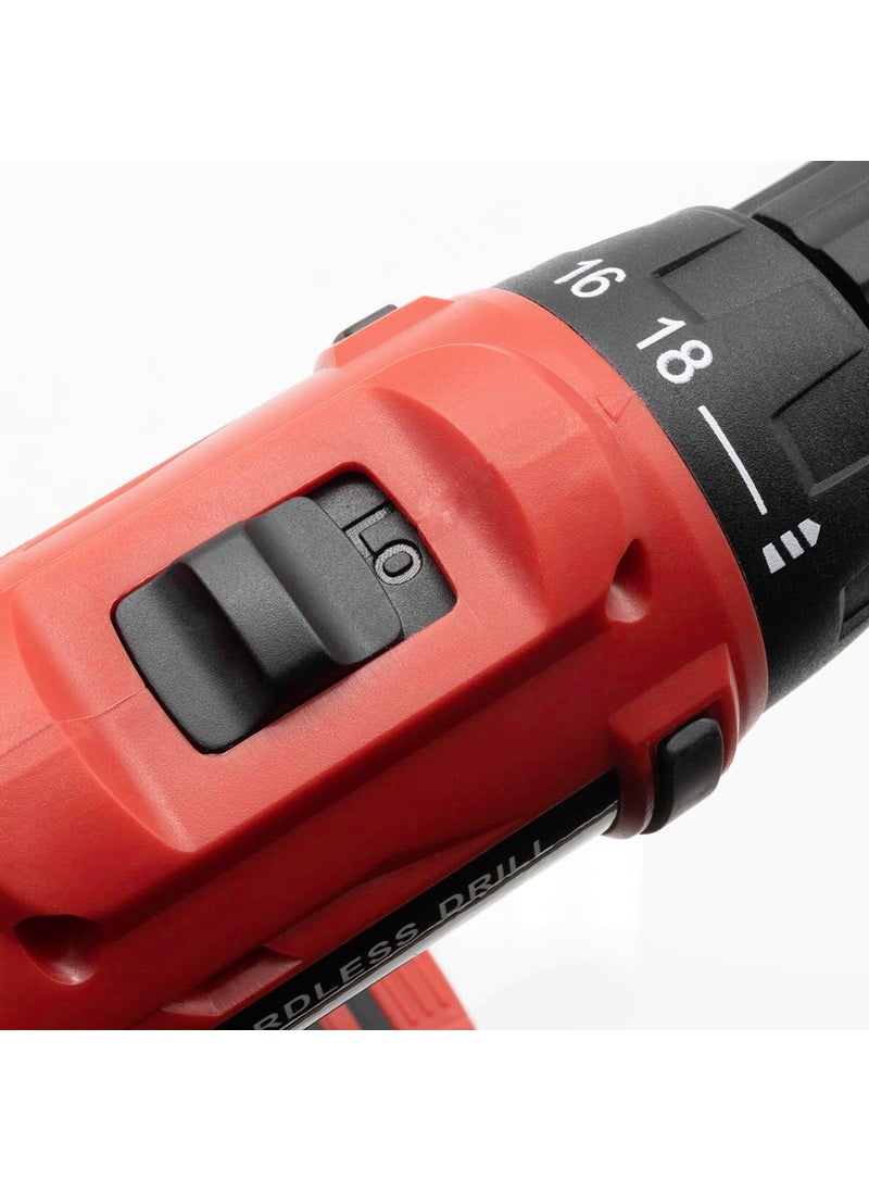 RoadPro RoadPro RPRD21CD003 12v Drill Rechargeable Lithium Ion Drill 12Volt Cordless Keyless Chuck with LED  - Image 4