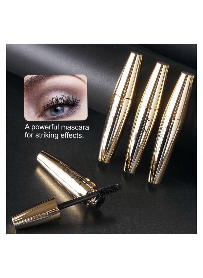 Menow - Hover to zoom Curl Mascara with Brush Eyebrow Pencil & Eyeliner Waterproof Eye Cosmetics - Image 1