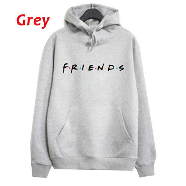 Unisex Hooded Patterned Sweatshirt White - Image 4