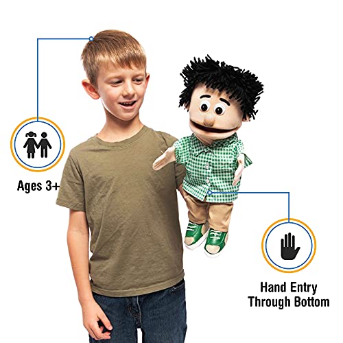 Silly Puppets 14 Kenny Peach Boy Hand Puppet - Image 5