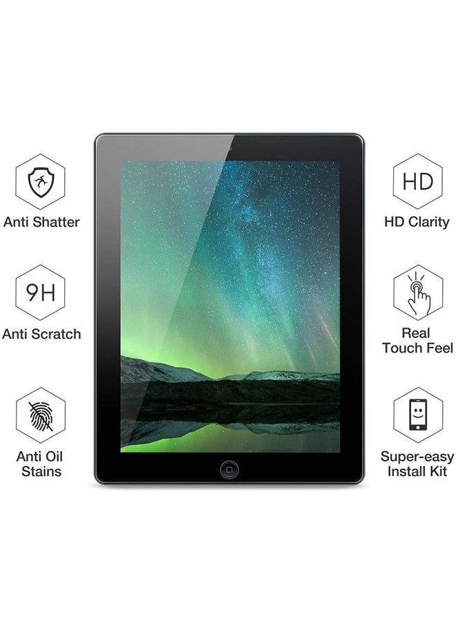 Tersely [2 PACK] Tempered Glass Screen Protector for New Apple iPad Mini 5 2019 and iPad Mini 4, Premium 9H Hardness HD Tempered-Glass Film Screen Protector for Apple iPad Mini 5 & 4 Tablet - Image 2