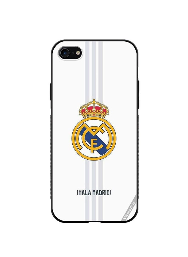 VR CREATIVE Protective Case Cover For Apple iPhone SE (2022) Madrid Design Multicolour - Image 1