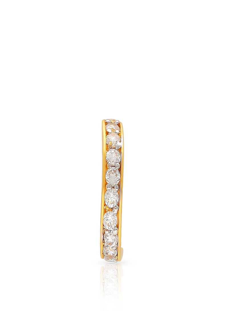 Malabar Gold and Diamonds 22 Karat 916 Purity Screw Nosepin for Women NPDZL10357Y - Image 2