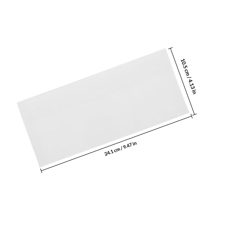 Self Sealing Business Envelopes 50 Pack White For Secure Confidential Mailing - Image 3