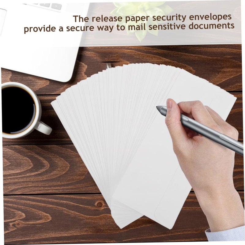 Self Sealing Business Envelopes 50 Pack White For Secure Confidential Mailing - Image 4