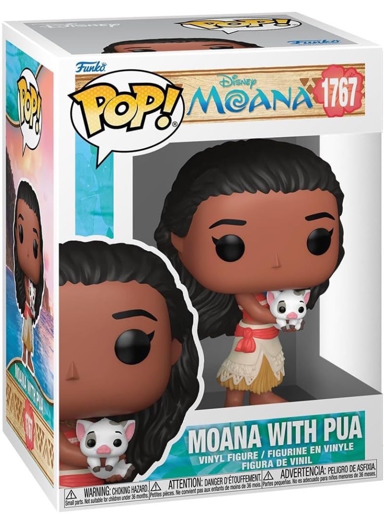 FUNKO POP Pop! Disney: Moana S3 - Moana w/Pua - Image 1