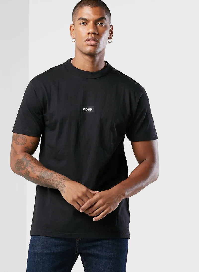 OBEY Black Bar T-Shirt