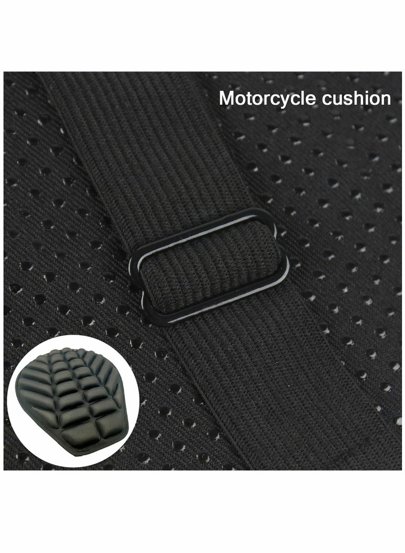 Generic Motorcycle Gel Seat Pad, Motorcycle Seat Cushion, Pressure Relief Seat Pad Protector for Cruiser Touring Saddles  - Image 5