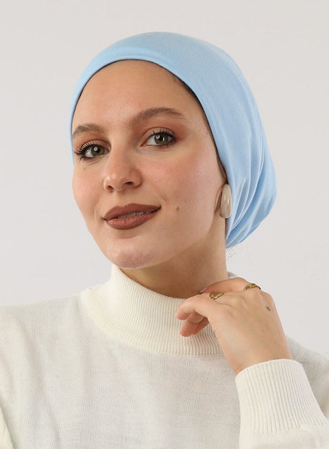 Tie Shop - No Thread Bonnet - Baby Blue For Women