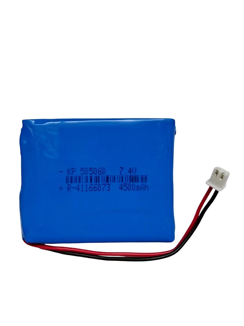 KP Original Battery KP Original-505060 7.4v 4500mAh بطارية ليثيوم بوليمر قابلة لإعادة الشحن Li Po 4500 mAh للألعاب والطائرات بدون طيار ومشاريع DIY ومكبرات الصوت البلوتوث والأجهزة الإلكترونية المناسبة - Image 1