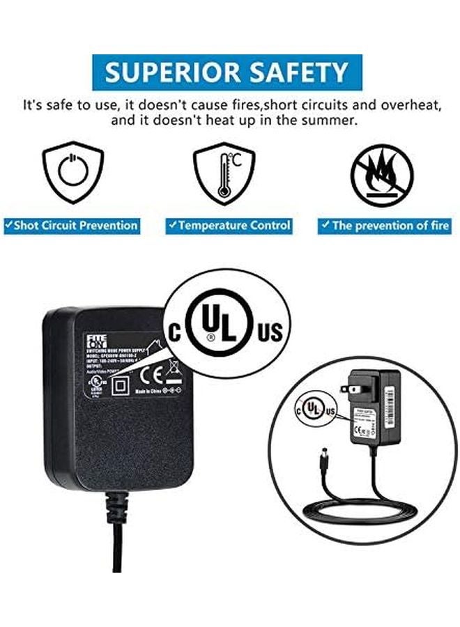 FITE ON UL Listed AC DC Adapter Power Supply Cord for Taylor TEADPT10 TE10T Digital Scale - Image 3