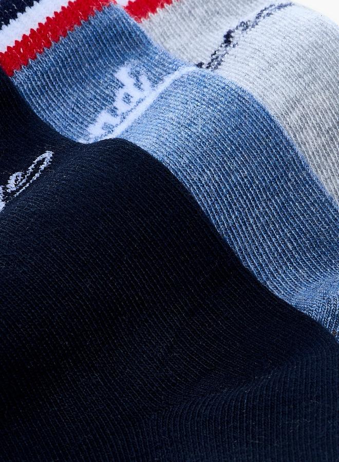 Lee Cooper Boys Crew Length Socks - Set of 3 - Image 4