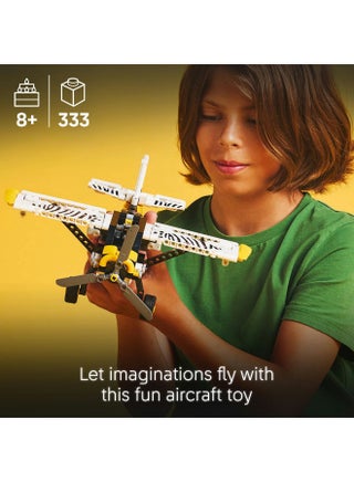 لعبة طائرة الأدغال من ليغو® Technic، نموذج طائرة، مجموعة الهندسة، هدية المركبة للأطفال 42198 - view 3
