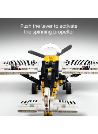 لعبة طائرة الأدغال من ليغو® Technic، نموذج طائرة، مجموعة الهندسة، هدية المركبة للأطفال 42198 - view 4