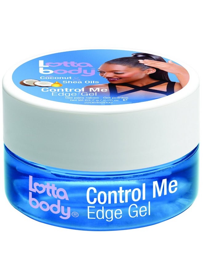 Creme of Nature Lottabody Control Me Edge Gel with Coconut & Shea Oils, 2.25 Oz (Pack of 1) 