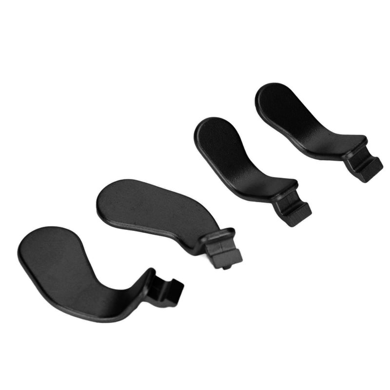 4PCS Controller Paddles Stainless Steel Replacement Controller Parts for Xbox One Elite Controller Series 2 Model 1797Black - Image 2