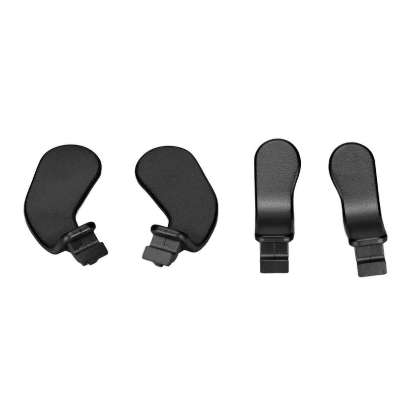 4PCS Controller Paddles Stainless Steel Replacement Controller Parts for Xbox One Elite Controller Series 2 Model 1797Black - Image 4