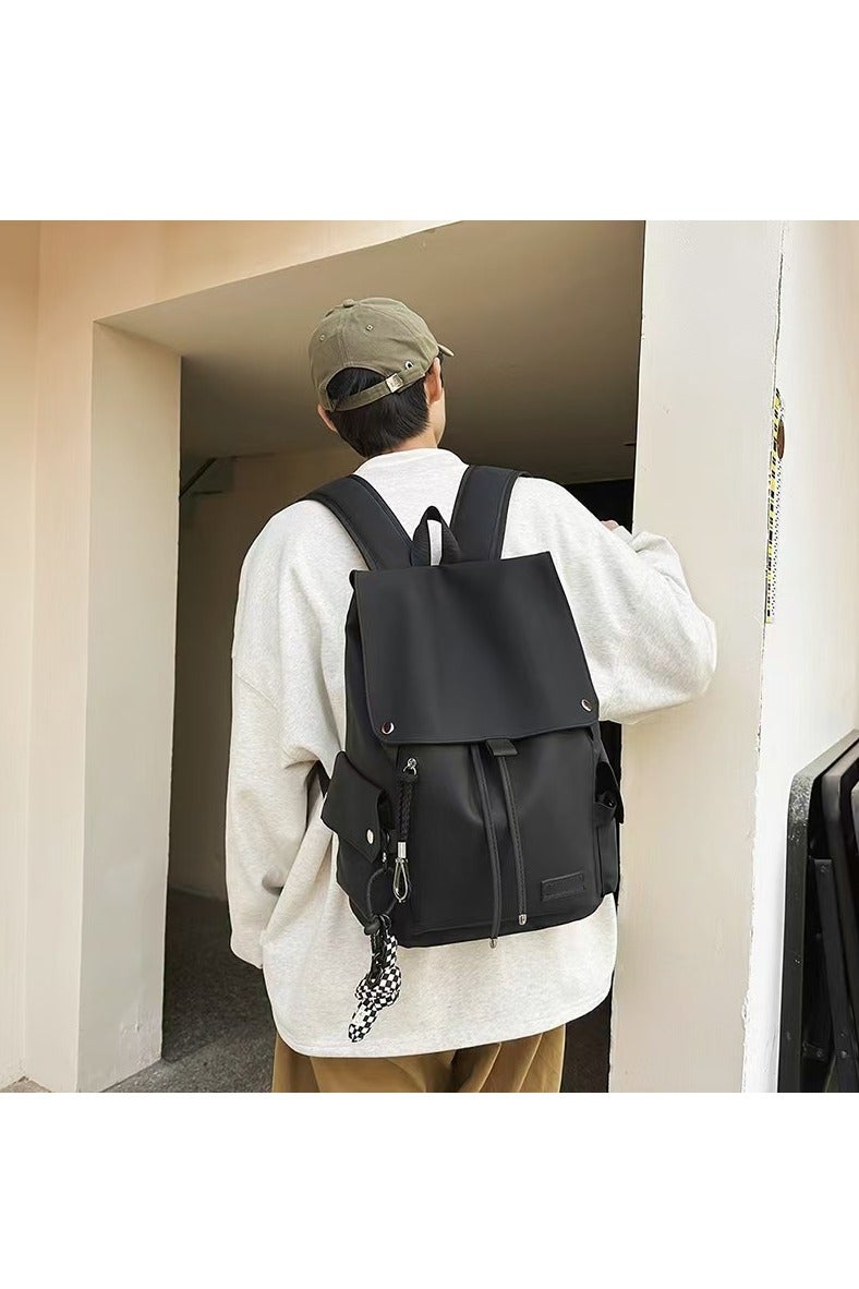 M MIAOYAN Water-repellent motorcycle large-capacity student school bag backpack - Image 3