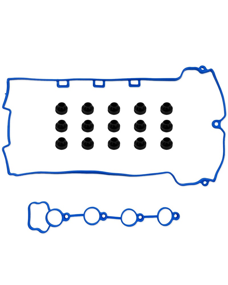 YUANTUO Engine Valve Cover Gasket Fits for Chevy Malibu 2006-2012, Fits for HHR 2006-2011, Fits for Cobalt 2007-2010, Fits for Pontiac G5 G6 2.2L 2.4L 2006-2010, 12598014 VS50769R - Image 1
