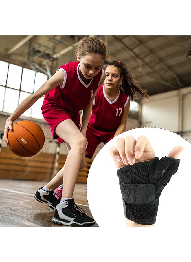 BTFMEI Thumb Splint with Wrist Support Brace-Thumb Brace for Carpal Tunnel or Tendonitis Pain Relief,for Men or Women,Wrist Brace Fits Both Left and Right Hands  - Image 2
