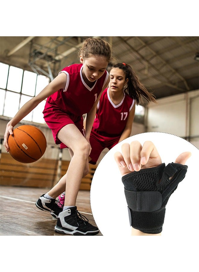 BTFMEI Thumb Splint with Wrist Support Brace-Thumb Brace for Carpal Tunnel or Tendonitis Pain Relief,for Men or Women,Wrist Brace Fits Both Left and Right Hands - Image 2