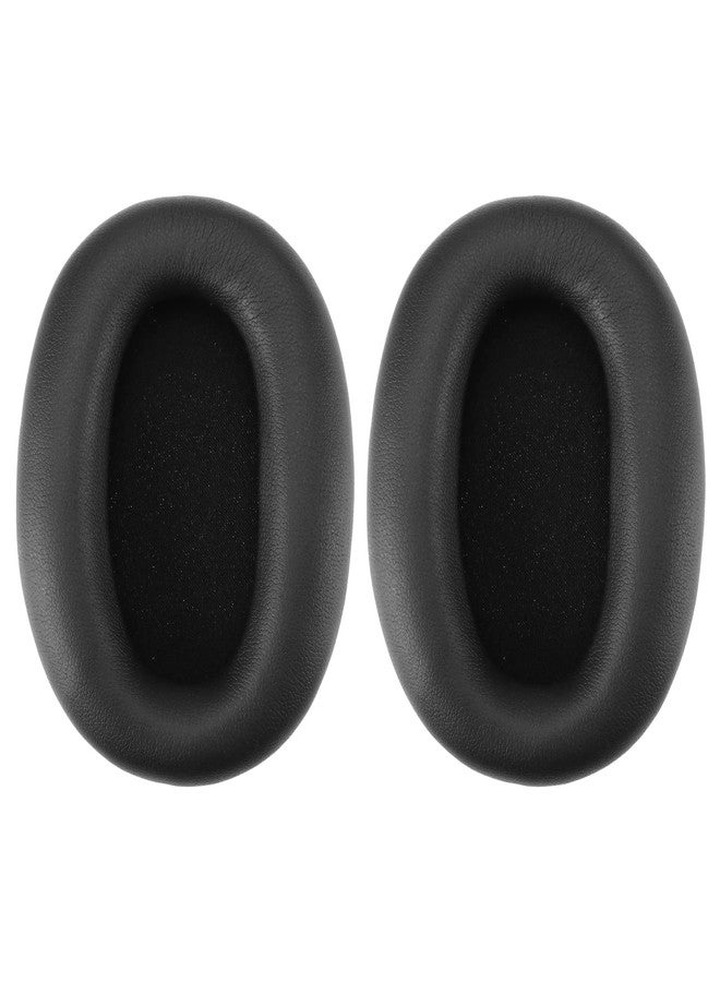 Create idea 1 Pair Ear Pads Replacement Compatible with Sony WH-1000XM2 MDR-1000X Headphone Protein Leather Foam Ear Cushion Earphone Accessories Black - Image 1