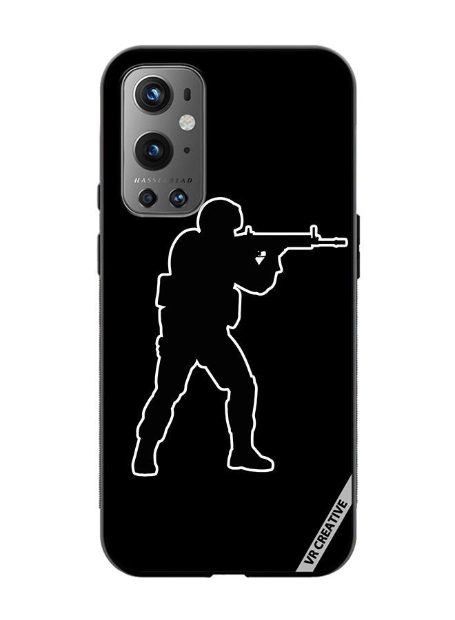 VR CREATIVE Protective Case Cover For OnePlus 9 Pro Black Cs Go Design Multicolour - Image 1