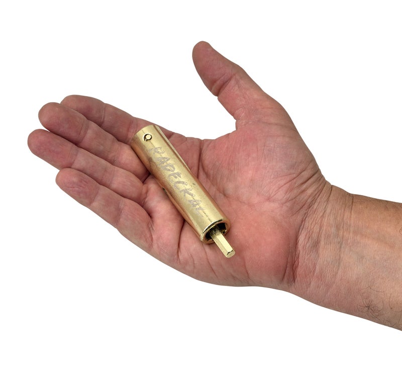 RADECKAL Compact Pocket Skate Tool- T Tool All in One Skate Tool for Skateboards, Longboards, Mini Skateboards, and Cruisers- Collapses to a Compact Size to Fit in Your Pocket (Gold) - Image 5