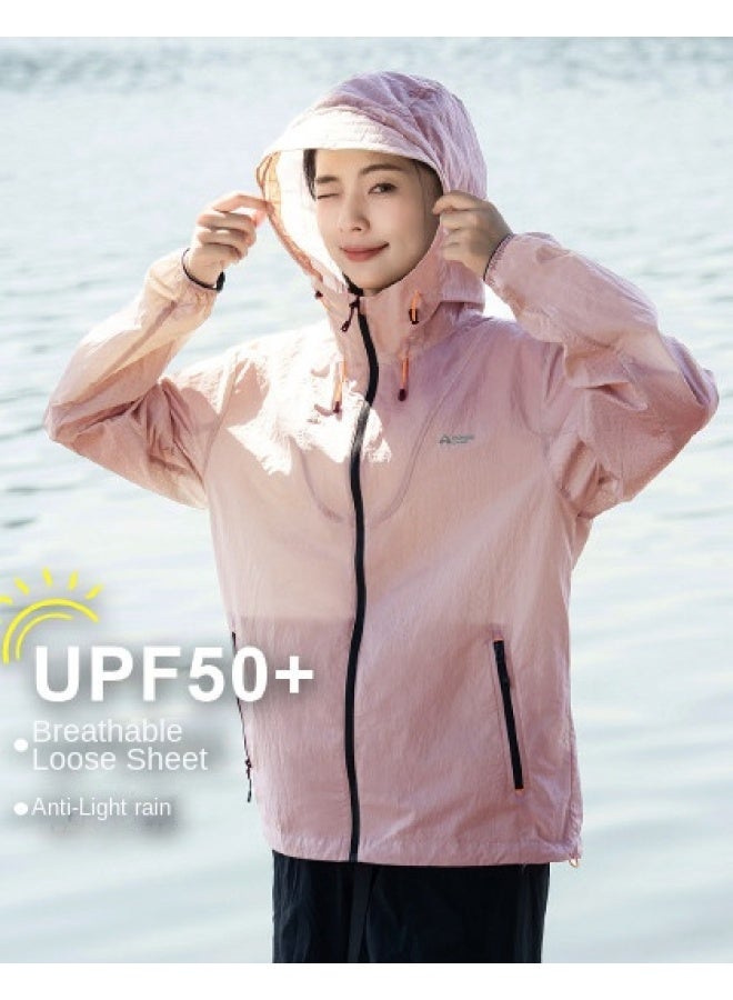 Breathable & Brightening Loose-leaf Design】upf50+ Outdoor Sun Protection Jacket, 2025 Summer Uv-blocking Sunscreen Wear - Image 1