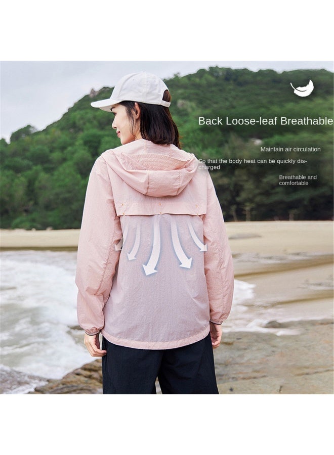 Breathable & Brightening Loose-leaf Design】upf50+ Outdoor Sun Protection Jacket, 2025 Summer Uv-blocking Sunscreen Wear - Image 3
