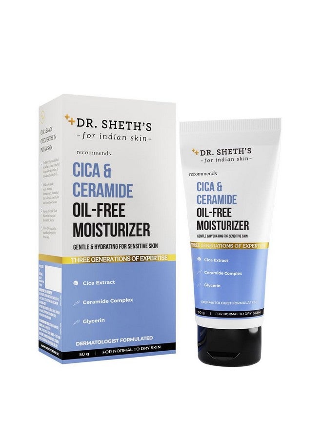 Dr. Sheth's Cica & Ceramide Oilfree Moisturizer 50G - Image 1